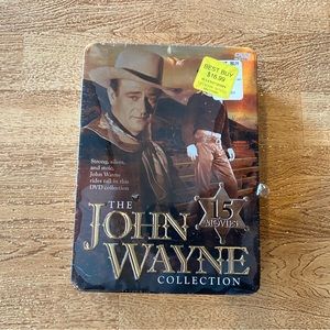 The John Wayne Collection 15 Movies Gift Tin DVD Set Western New Sealed Package